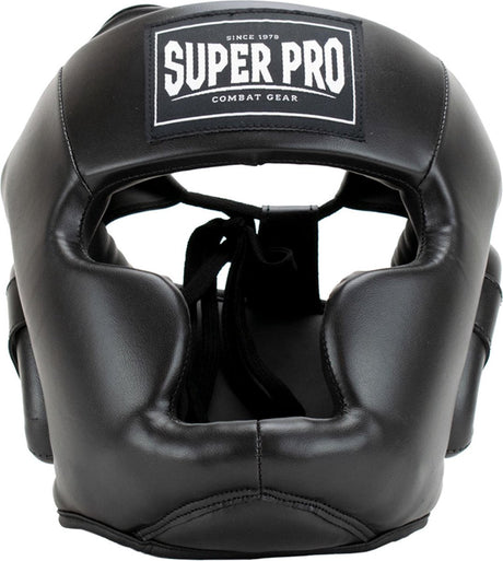 Super pro combat gear hoofdkap legionairre zwart wit large