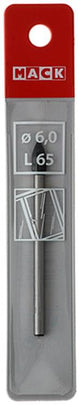 Mack 1018284 - glas- tegelboor ø 6,0 x 65 mm | 5 stuks