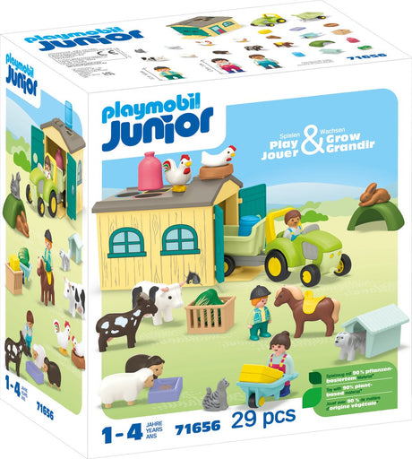 Playmobil Junior 71656 Bauernhof-Abenteuer