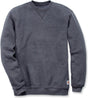 Carhartt k124 mittelschweres Sweatshirt mit Rundhalsausschnitt – Originalpassform – Carbon Heather – L (passt Größe XL)