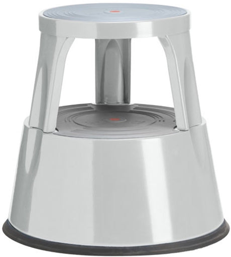 Twinco Twin Tritthocker aus Stahl, grau