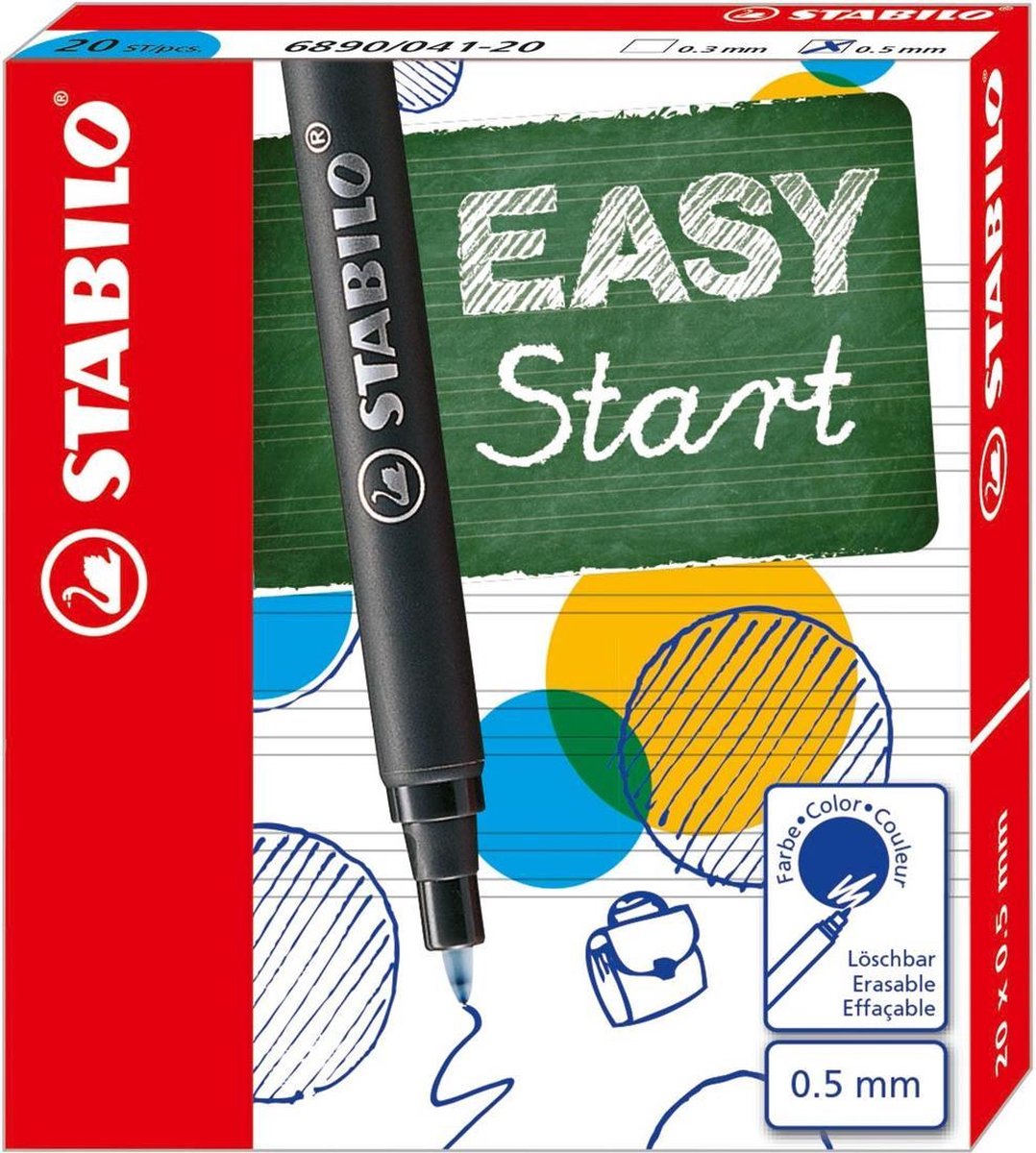 Stabilo easyoriginal - Stiftmine - mittel 0,5 mm - Karton mit 20 Stück