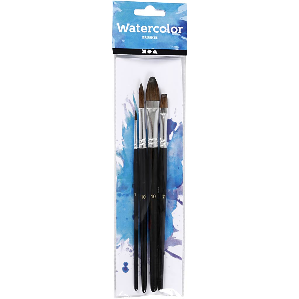 Creativ Company Aquarellpinsel - 4 Stk.