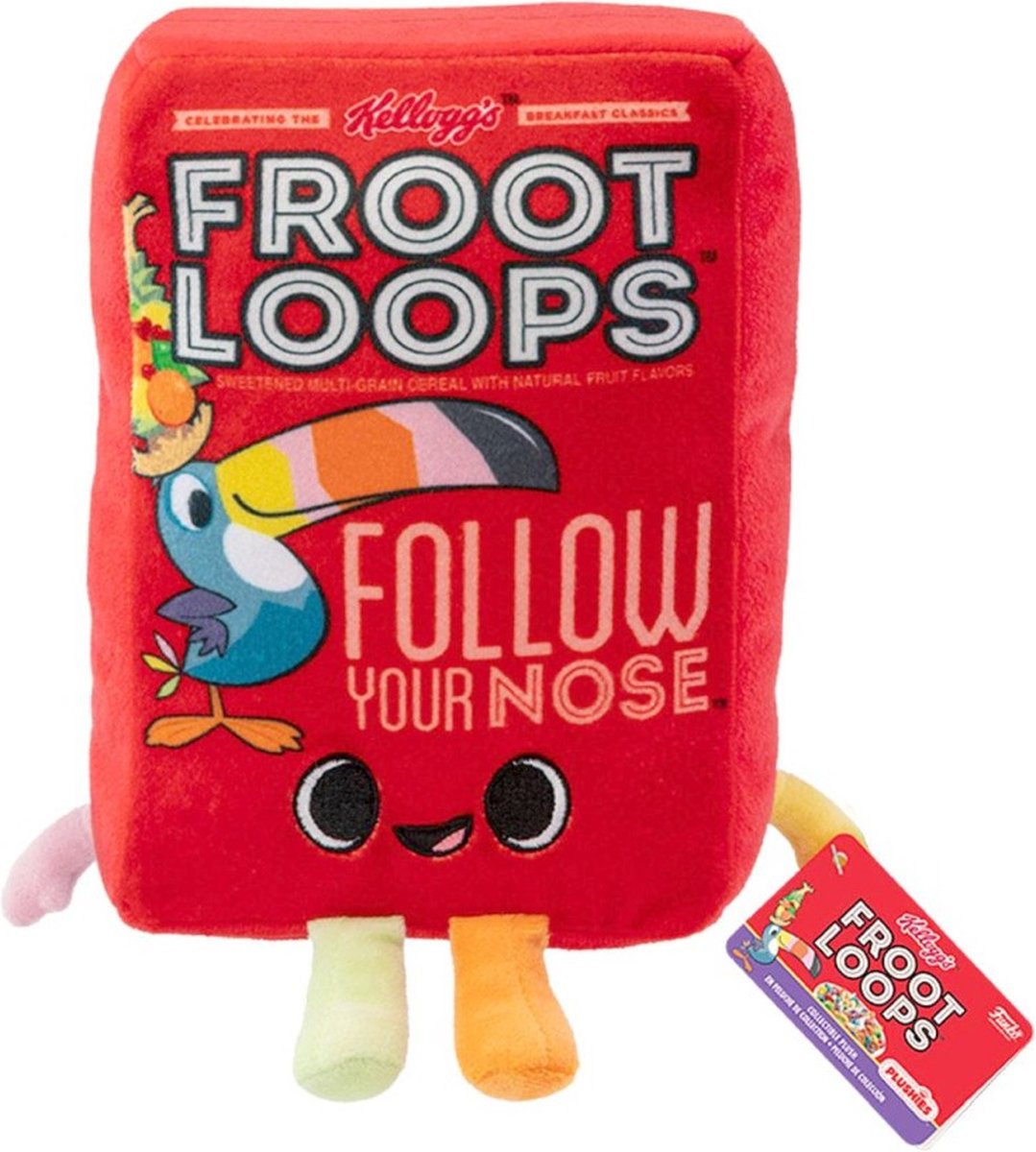Funko - pop! kellogg's froot loops cereal box 18 cm pluche knuffel - multicolours