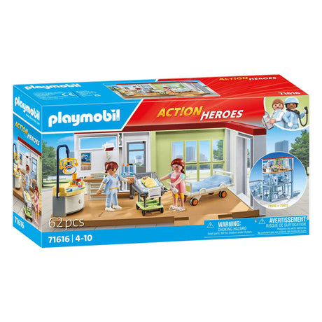 Playmobil Actionhelden Entbindungsstation – 71617