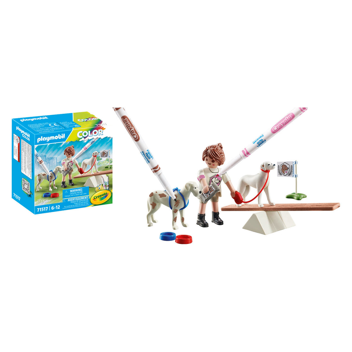 Playmobil Farbhundetraining – 71517