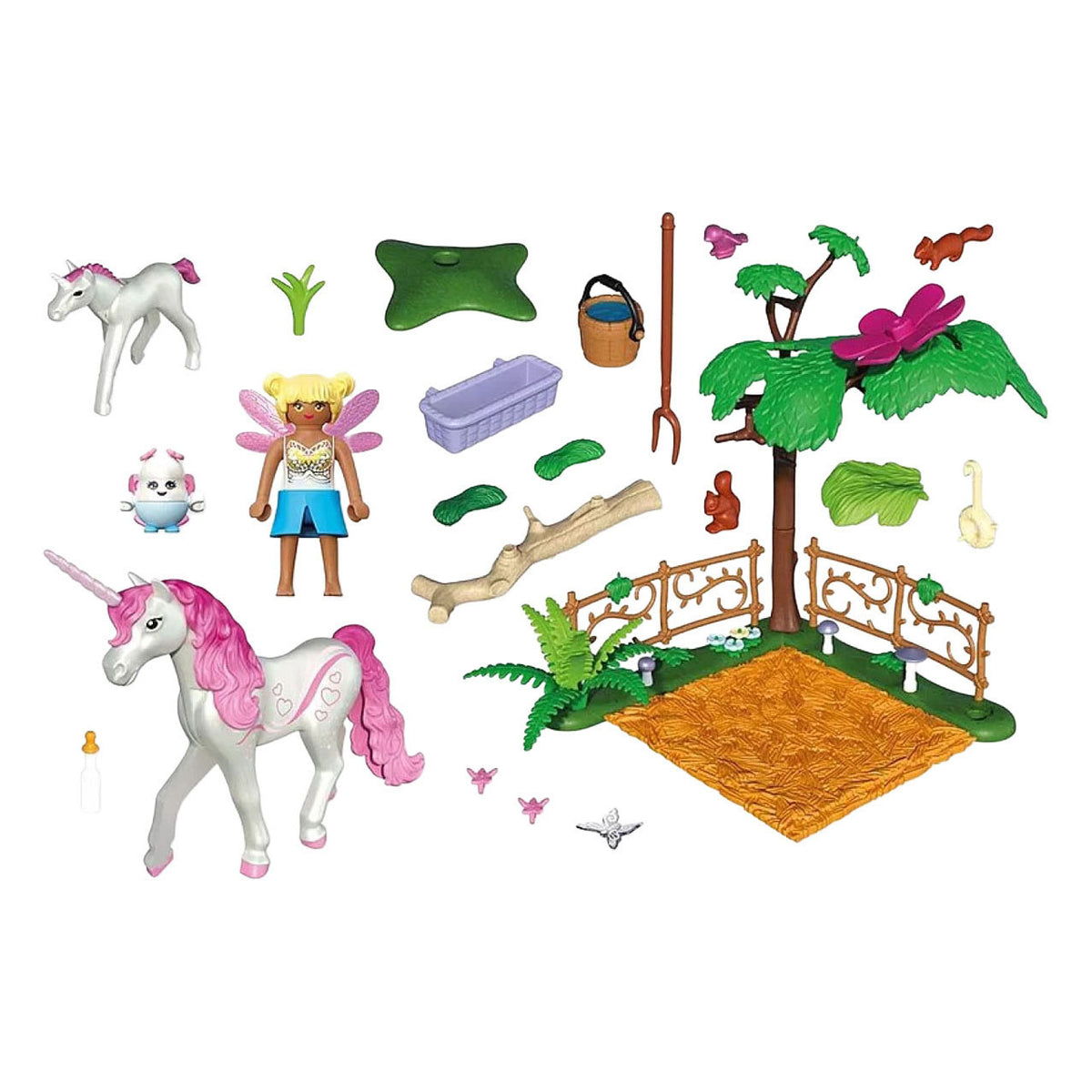 Playmobil magischer Einhornstall für Mutter und Fohlen – 7184