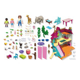 Playmobil Animals Friends Lebhaftes Tierhaus – 71853