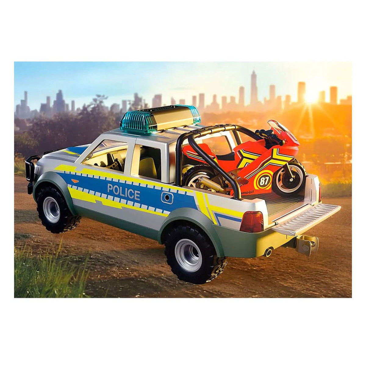 Playmobil City-Action-Verfolgungsjagd mit Polizei-Abholdienst – 71876