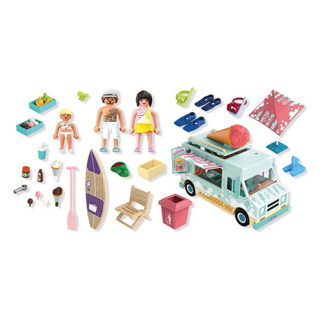 Playmobil My Life Eiswagen mit Surfshop – 71905