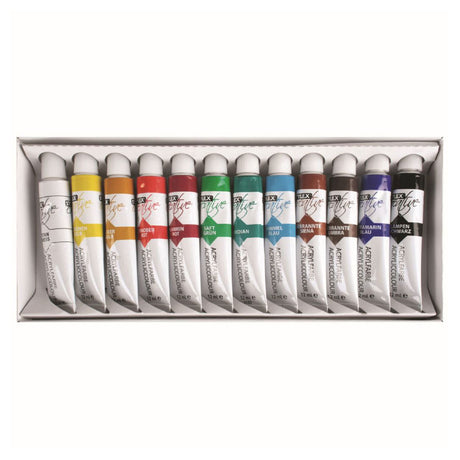 Stylex Acrylfarbe 12 ml 12 Röhren