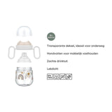 Mepal Mio Becher mit tropffreiem Ausgießer Little Dutch – 200 ml – leicht zu halten – Kindergeschirr – Feengarten