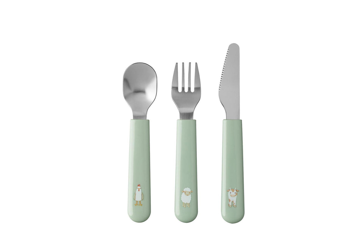 Mepal Kinderbesteck 3-teilig Little Farm