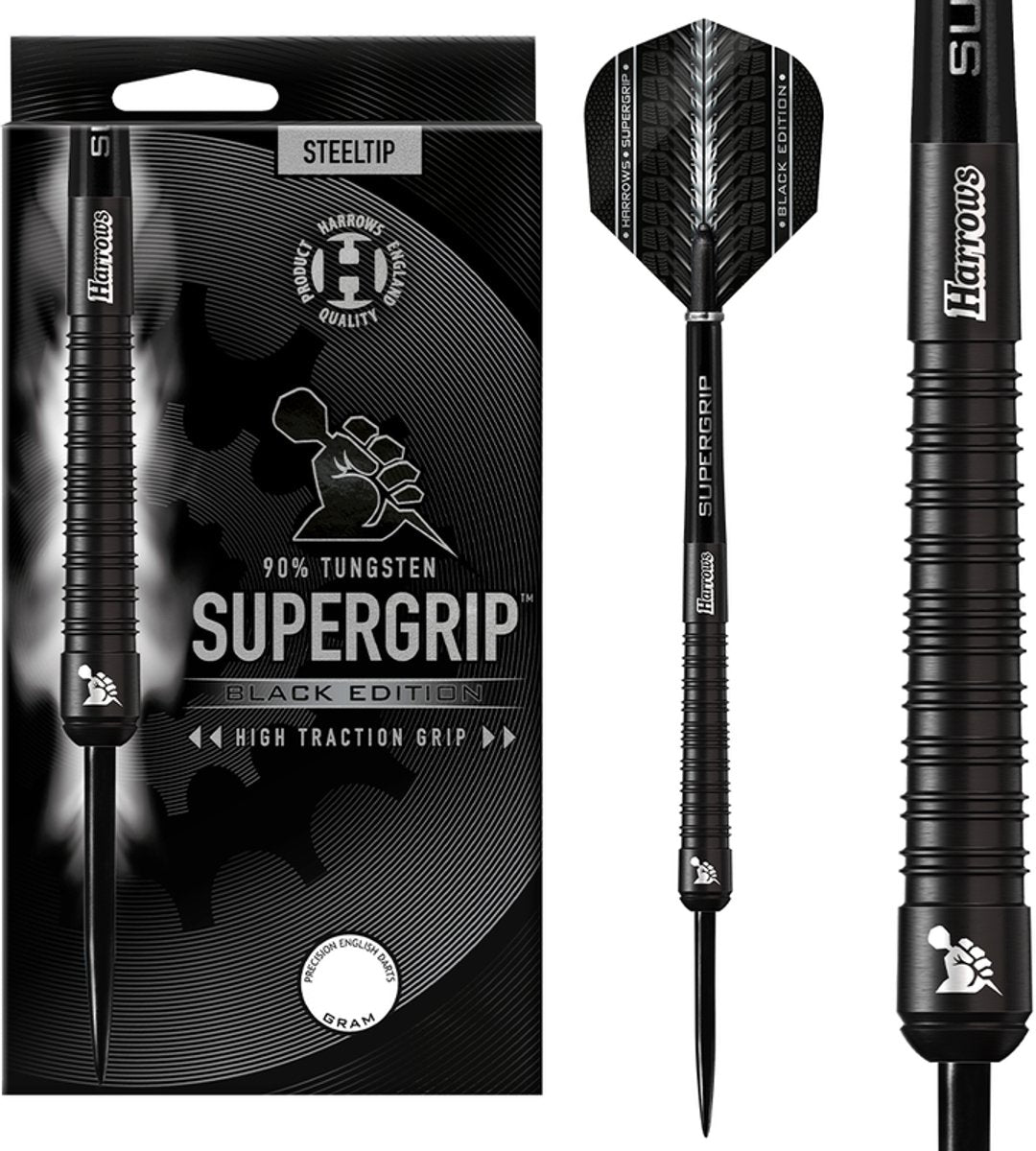 Harrows Supergrip Black Edition 90 % Wolfram 26 g