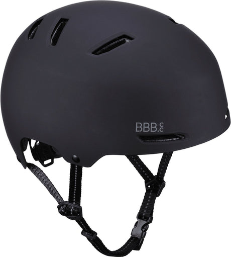 Bbb Cycling Wave Kinderfahrradhelm – 8 bis 12+ Jahre – leicht – verstellbar – waschbare Polsterung – Fahrradhelm Mädchen und Jungen – Fahrradhelm Kinder Erwachsene – mattschwarz – mittel: 56–58 cm – bhe-150 m