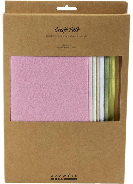Kreativunternehmen https: www.cchobby.nl hobbyfelt-a4-sheet-210x297-mm-thickness-2-mm-pastelcolours-10-sheet-1-box