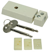 Yale 1019096 - 1 oplegraamslot, enkele pen, wit | 1 stuks