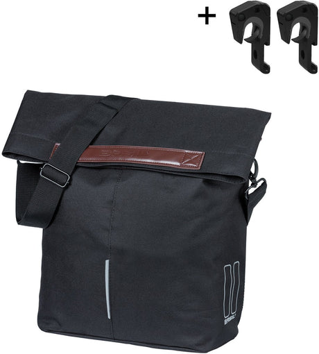 Basilil City Shopper - Fahrradkäufer Black 14-16l