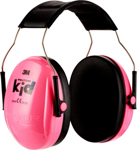 3 m lange Peltor-Ohrenschützer für Kinder, rosa