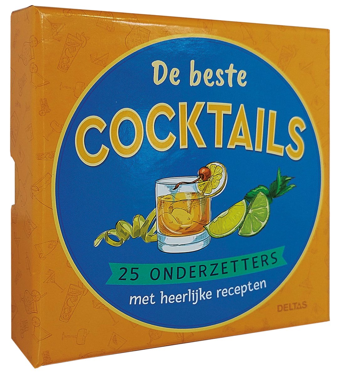 Deltas die besten Cocktails – 25 Untersetzer
