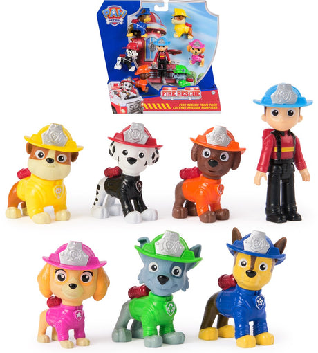 Paw Patrol Fire Rescue 7-Figuren-Geschenkpaket