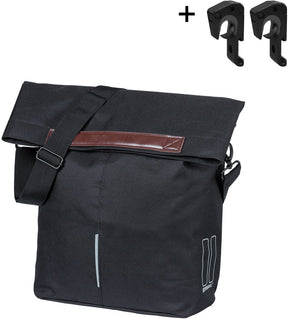 Basilil City Shopper - Fahrradkäufer Black 14-16l