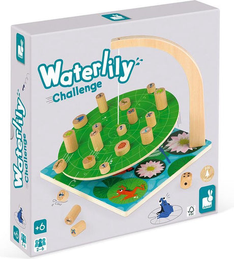 Janod – Spiel – Seerosen-Herausforderung – Würfel