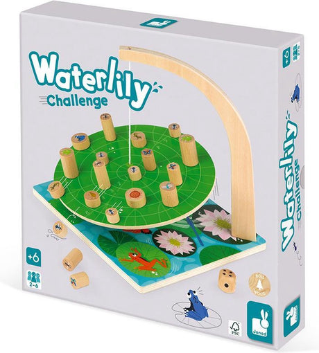 Janod – Spiel – Seerosen-Herausforderung – Würfel