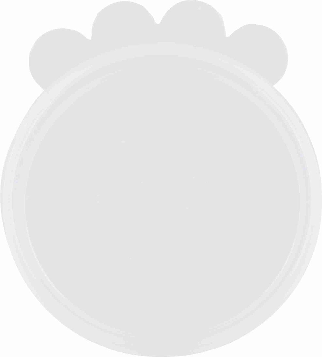 Trixie - Deckel für Dose - Silikon - transparent - 10,6 cm