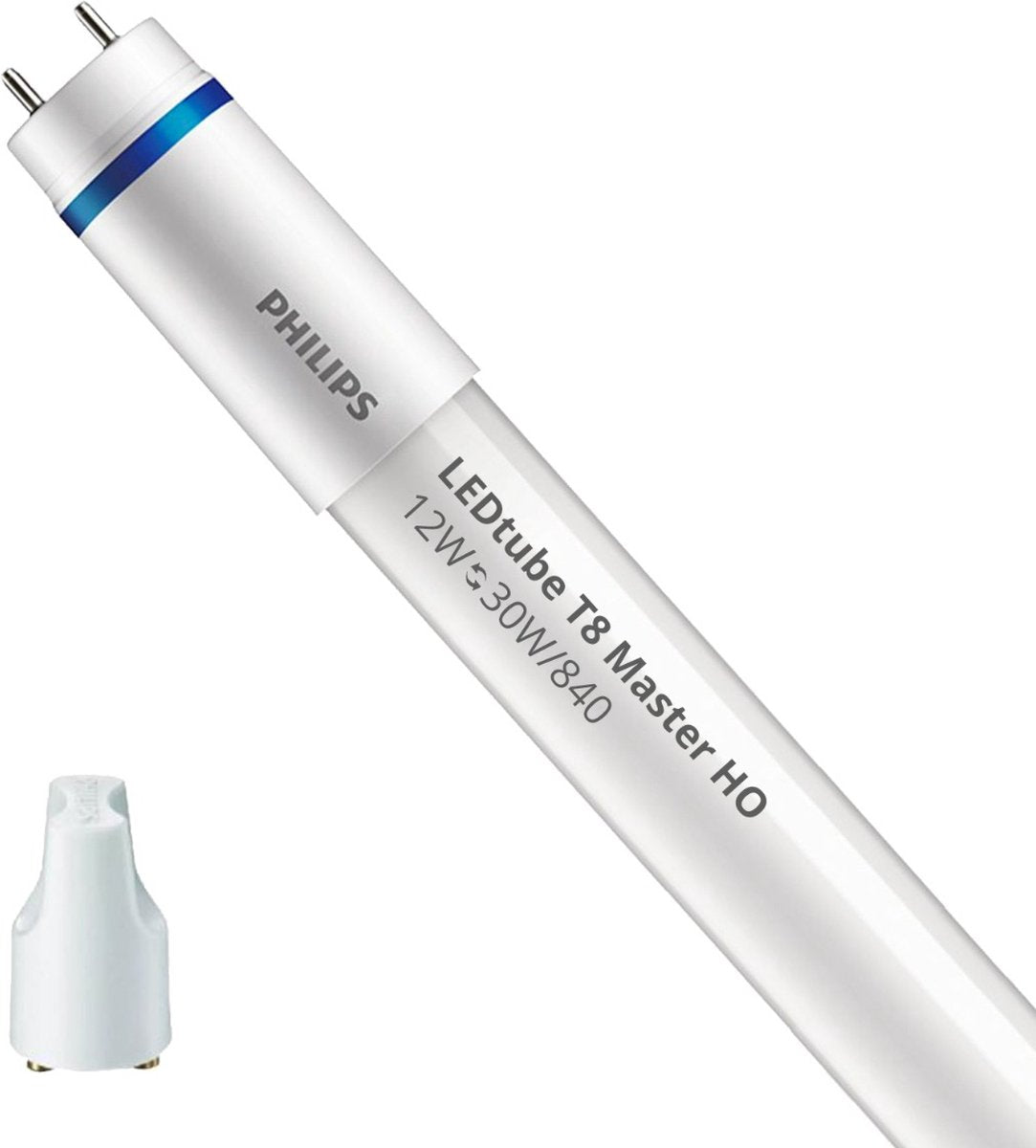 Philips led philips - led buis t8 master (em mains) high output 12w 1575lm - 840 koel wit | 90cm - vervangt 30w