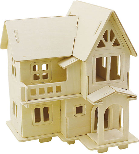 Creativ Company 3D-Holzbaukastenhaus