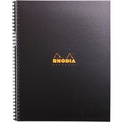 Vorlesungsblock Rhodia 191310c perforiert schwarz