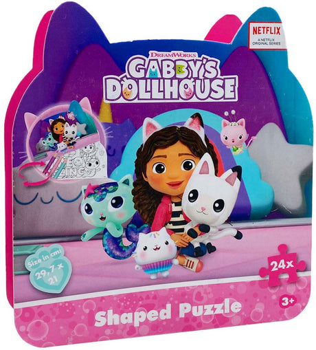 Gabbys Puppenhaus-Puzzle, 24 Teile.