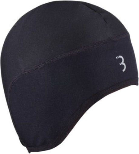 Bbb cycling helmmuts fiets - windproof - trioxx thermo fleece materiaal - fietsmuts voor onder helm met windblokker - large - underhelmet cap windbreak bbw-298 l