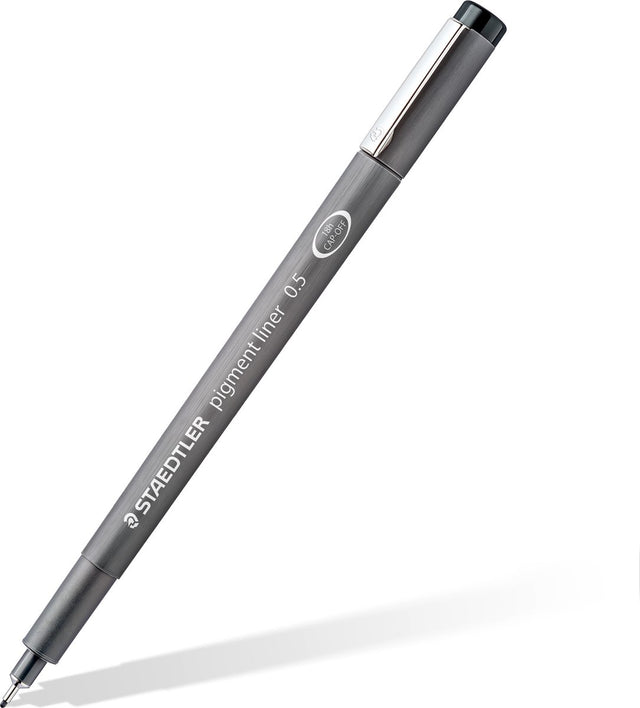 Staedtler - artist series - pigment liner - fineliner - zwart - 0.8 mm