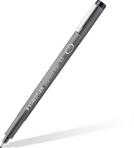 Staedtler - Künstlerserie - Pigment Liner - Fineliner - Schwarz - 0,5 mm - 10 Stück