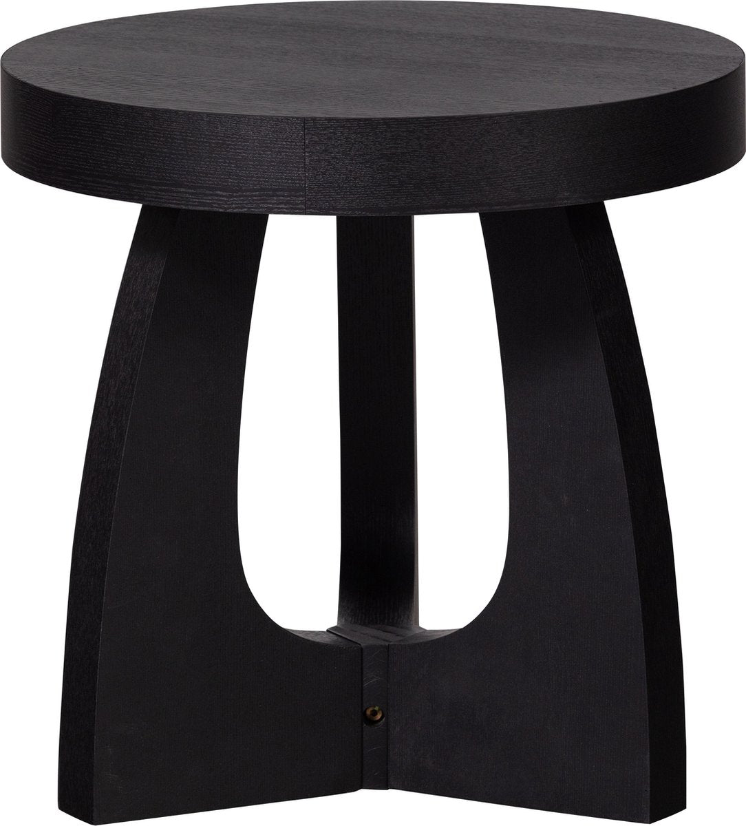 Woood Tala Beistelltisch – MDF-Furnier – Schwarz – 45 x 45 x 45