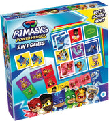 Selecta Pyjama-Masken 3in1 Memo Lotto Domino