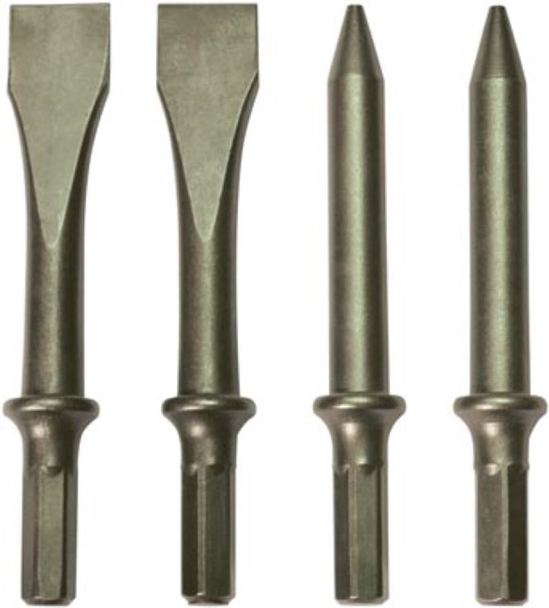 Stanley – 4 Meißel mit Sechskantanschluss