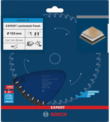 Bosch 2608644112 Kreissägeblatt Expert Aluminium 254x30 - 80 Zähne