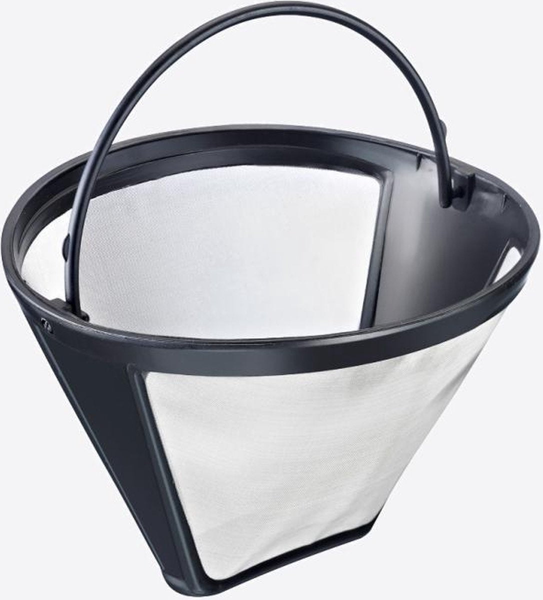 Westmark Dauerfilter für Kaffeemaschine aus Kunststoff und Edelstahl schwarz 11,2x11,9x8,3cm