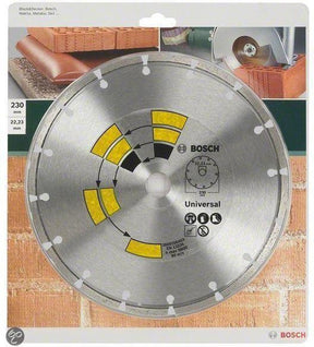 Bosch - diamantdoorslijpschijf universal 230 x 22 x 2,4 x 7,0 mm