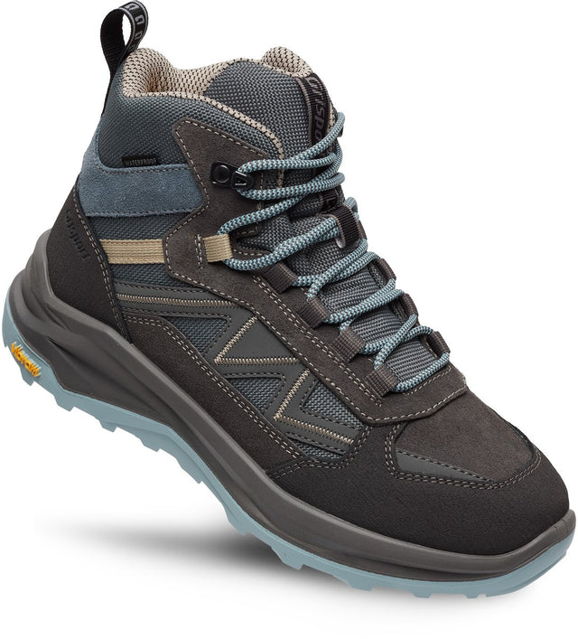 Grisport swift mid unisex wandelschoenen - grey blue