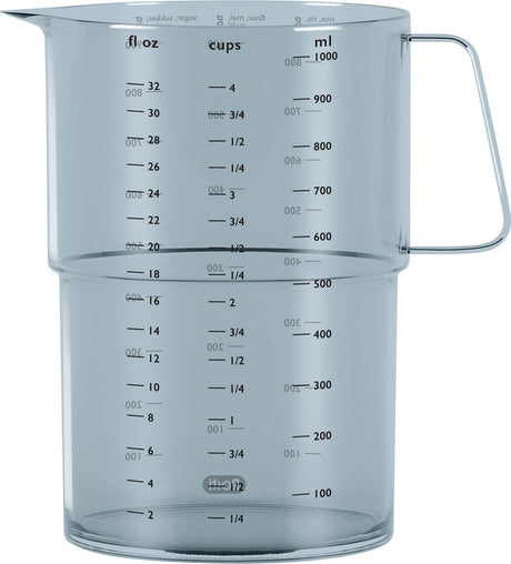 Rosti mensura maatbeker 1000 ml dusty blue