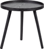 Woood Mesa Beistelltisch m - Holz - Schwarz - 45x45x45