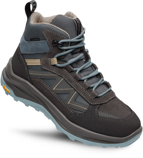 Grisport swift mid unisex wandelschoenen - grey blue 42