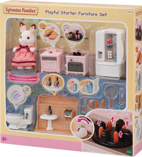 Epoch Sylvanian Families 5449 Möbel-Starterset (Mutter)