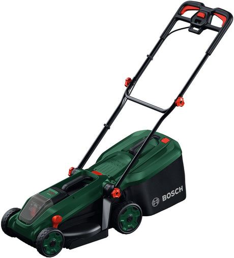 Bosch Rotak 18V-34 – Rasenmäher – ohne Akku und Ladegerät – inklusive Mulchstecker