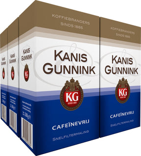 Kanis Gunnink entkoffeinierter Filterkaffee – 6 x 500 Gramm
