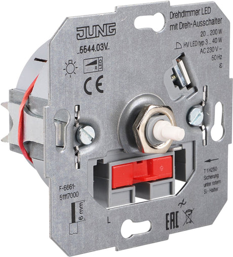 Dimmer - eingebaut